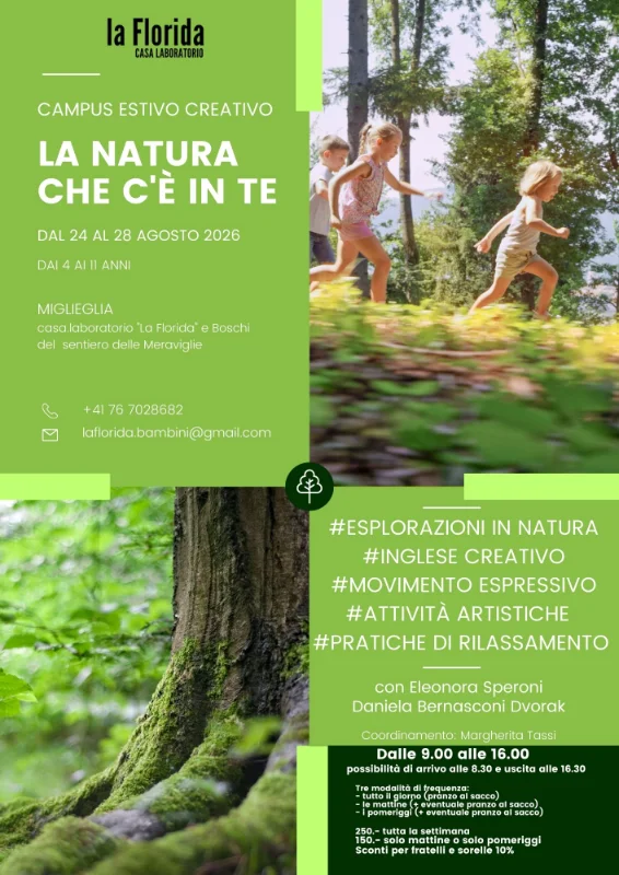 Campus Creativo "La natura che c'è in te"