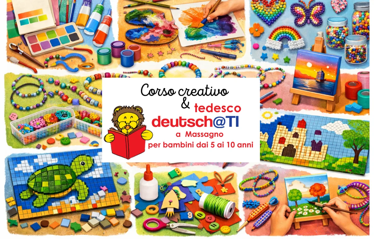 Corso creativo per bambini in lingua tedesca