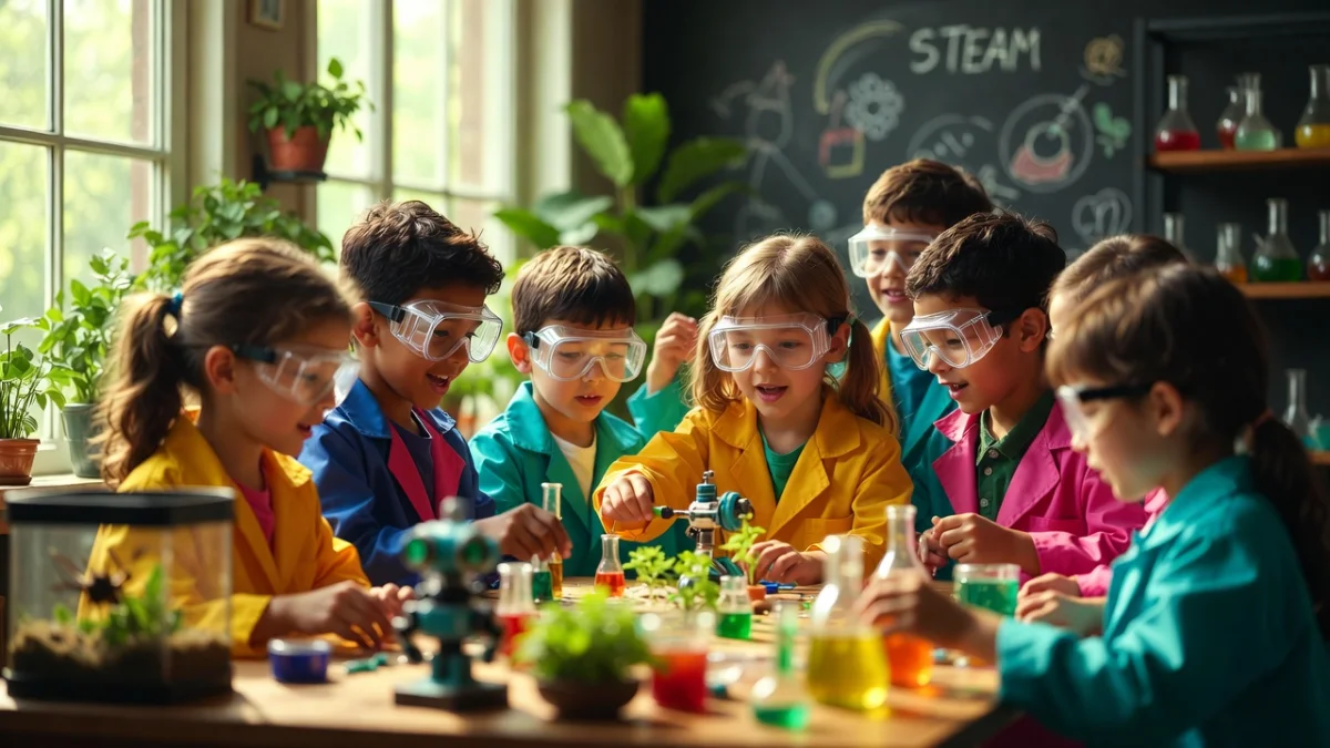 Piccole scienziate e piccoli scienziati